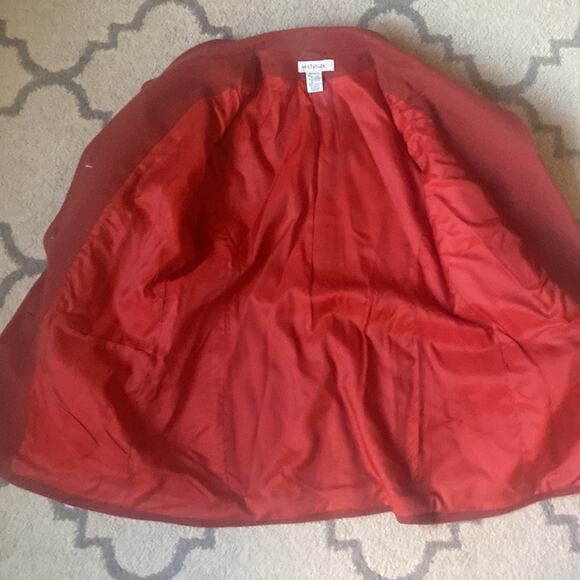 Ann Taylor Peacoat Women's Size 10 Wool Cashmere Blend - Picture 4 of 9